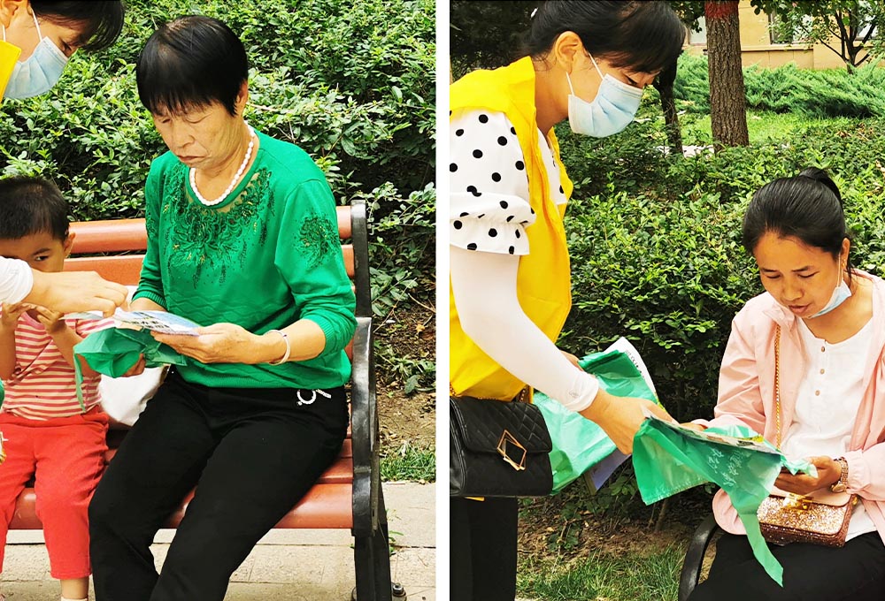 地推環(huán)保購(gòu)物袋活動(dòng)